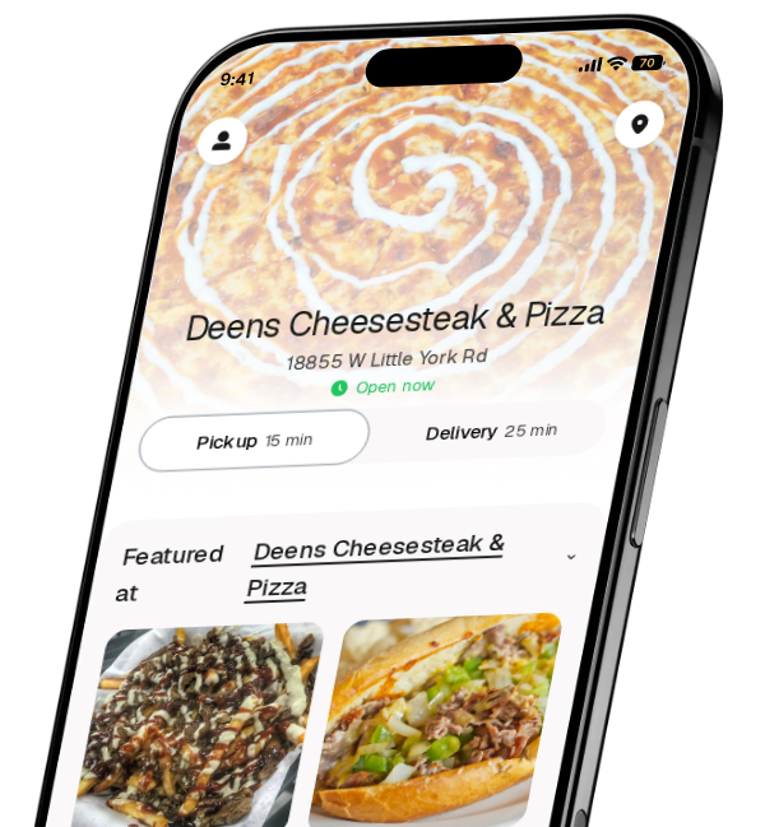 Deens Cheesesteak & Pizza app preview