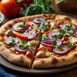 Malai Chicken Pizza