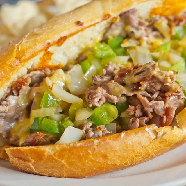 Regular Deen's American Philly.