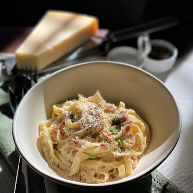 Fettuccine Alfredo.