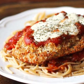 Chicken Parmigiana oven Pasta