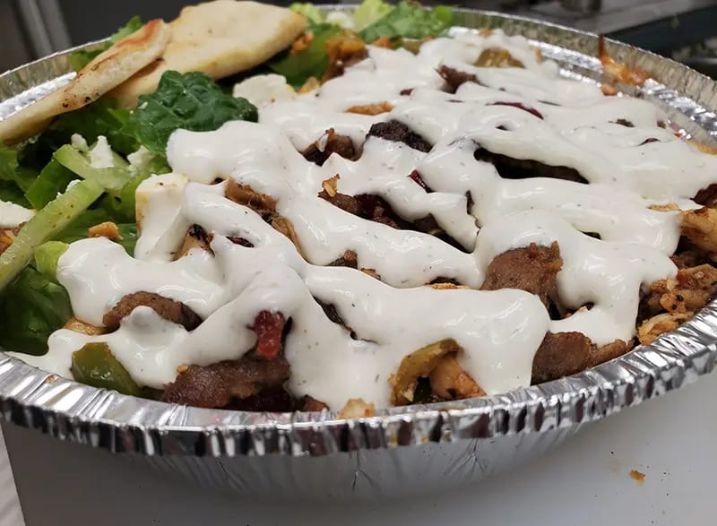 Gyro Platter.