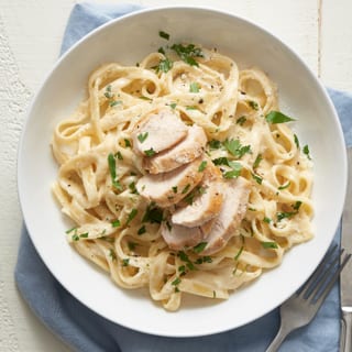 Fettuccine Alfredo with Chicken