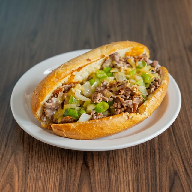 Regular Deen's American Philly.