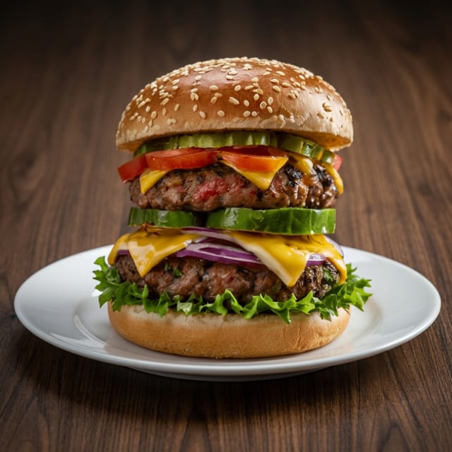 Double Flash Burger.