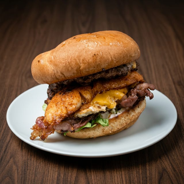Monster Burger.
