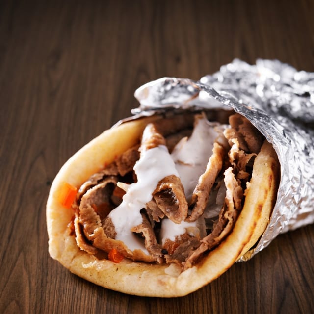 Gyro Sandwich.