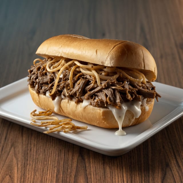 Regular Texas Cheesesteak.