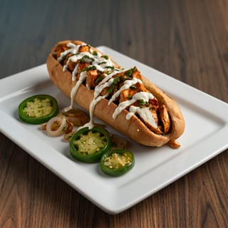 Chicken Tikka Cheesesteak