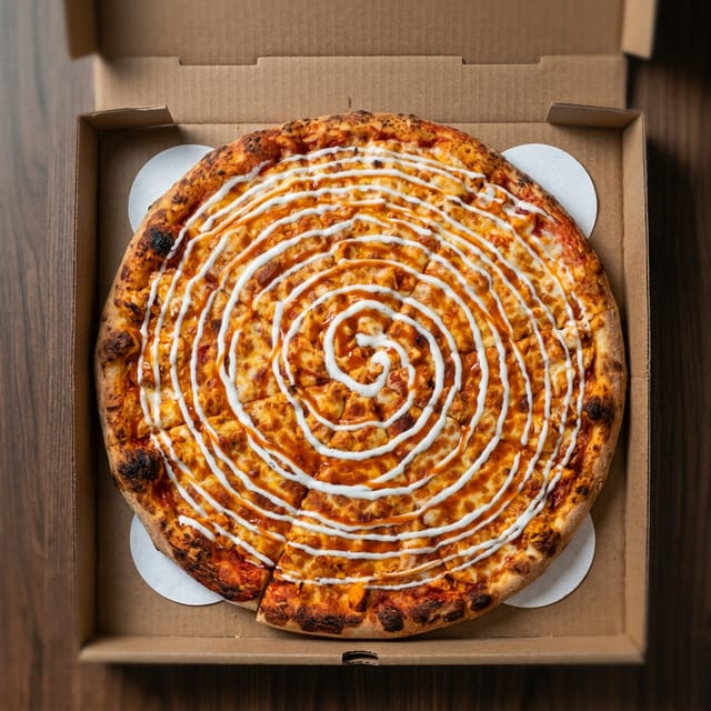 Buffalo Chicken Pizza.