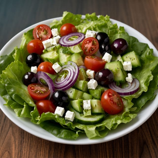 Large Greek Salad.