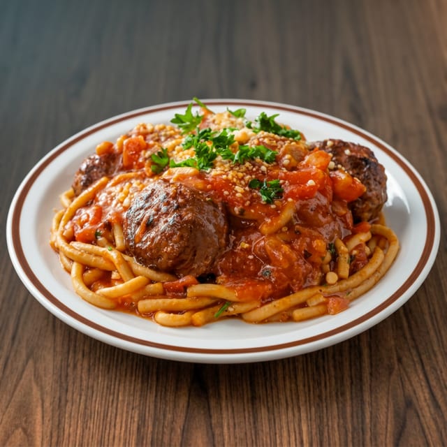 Spaghetti Meatballs.