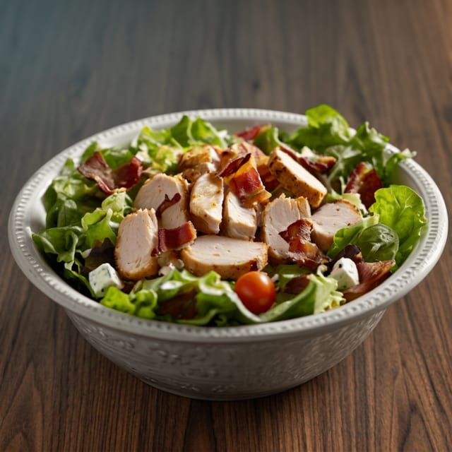 Chicken Bacon Ranch Salad.