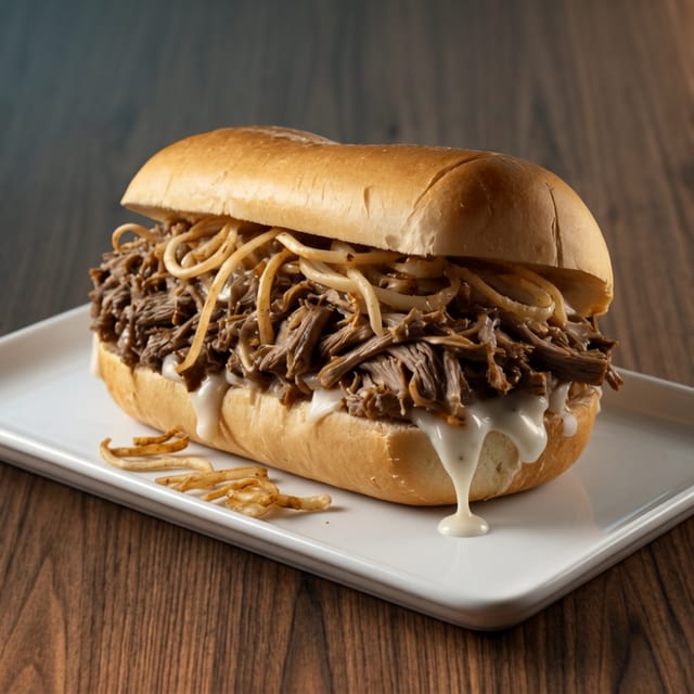 Large Texas Cheesesteak.